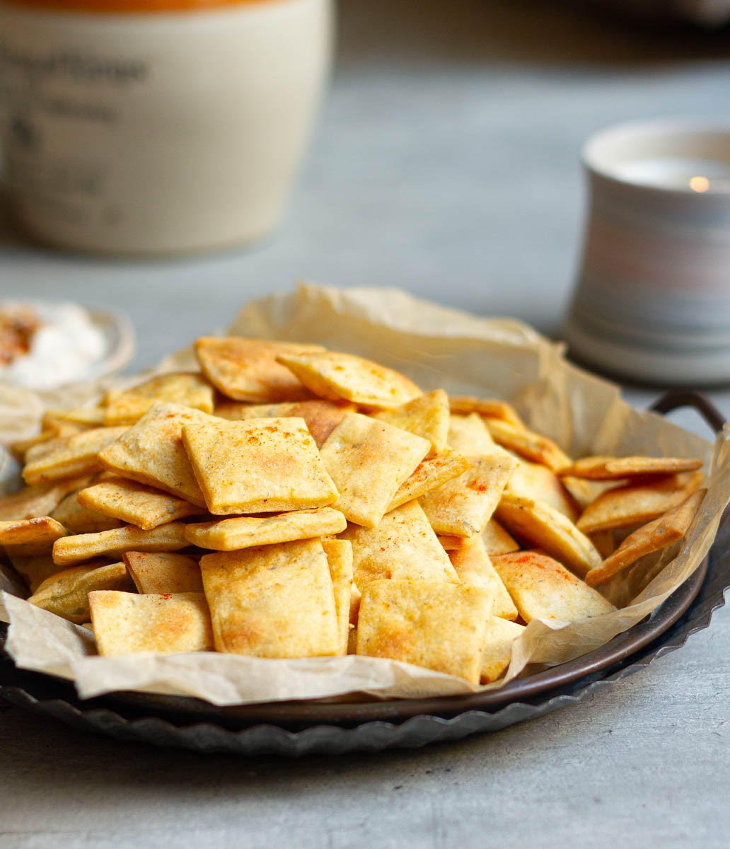 Sweet Potato Crackers | Healthy Snack Recipe