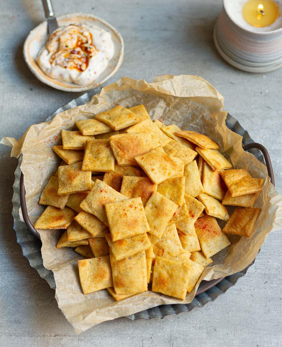 Sweet Potato Crackers | Healthy Snack Recipe