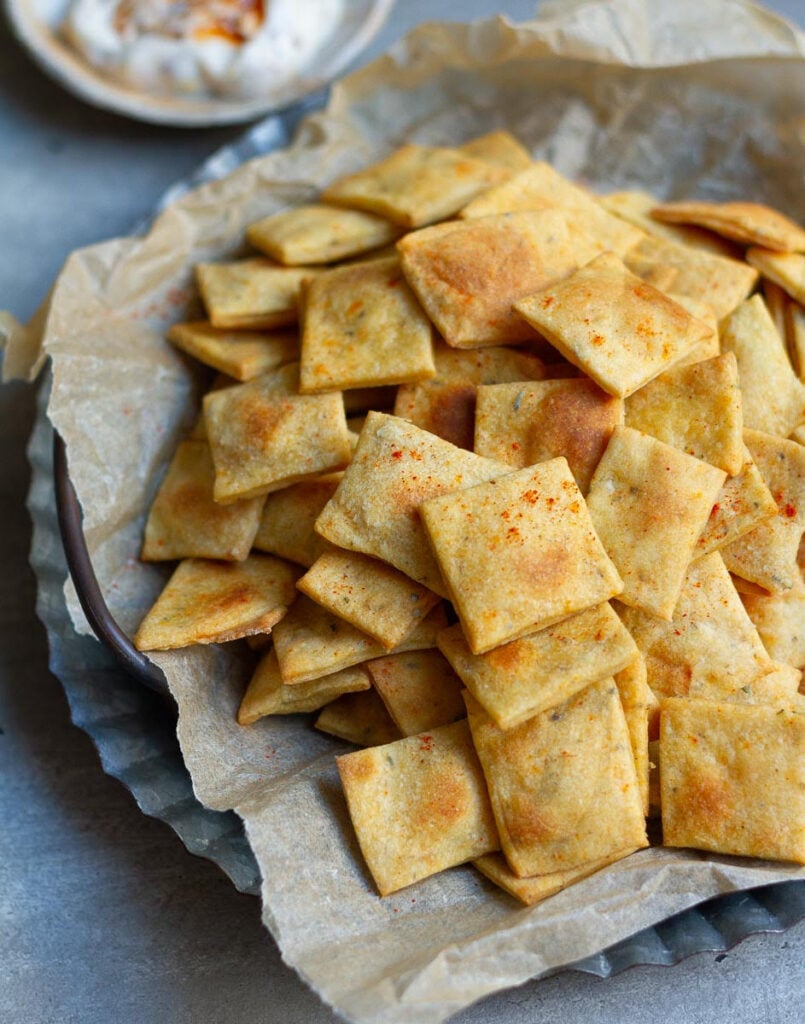 Sweet Potato Crackers Healthy Snack Recipe
