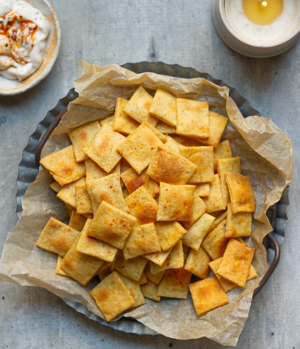Sweet Potato Crackers | Healthy Snack Recipe