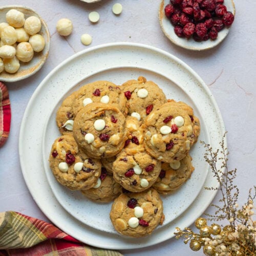 White Chocolate Cranberry Cookies