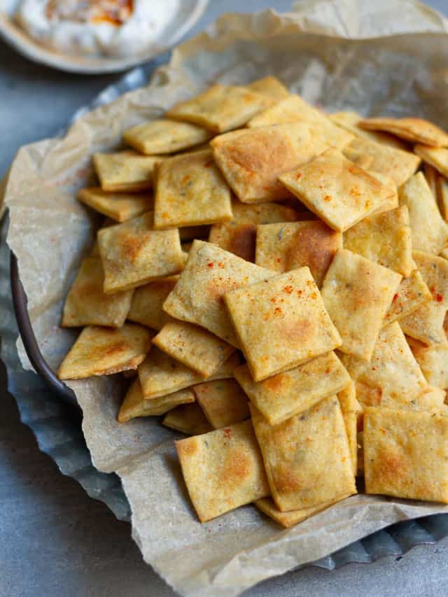 Sweet Potato Crackers | Healthy Snack Recipe