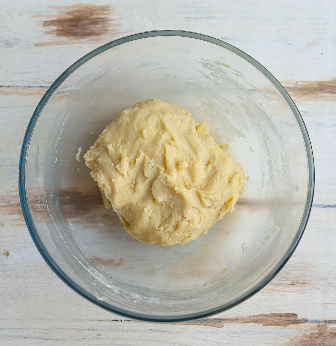 Dough for Easy Christmas Wreath Sugar Cookies