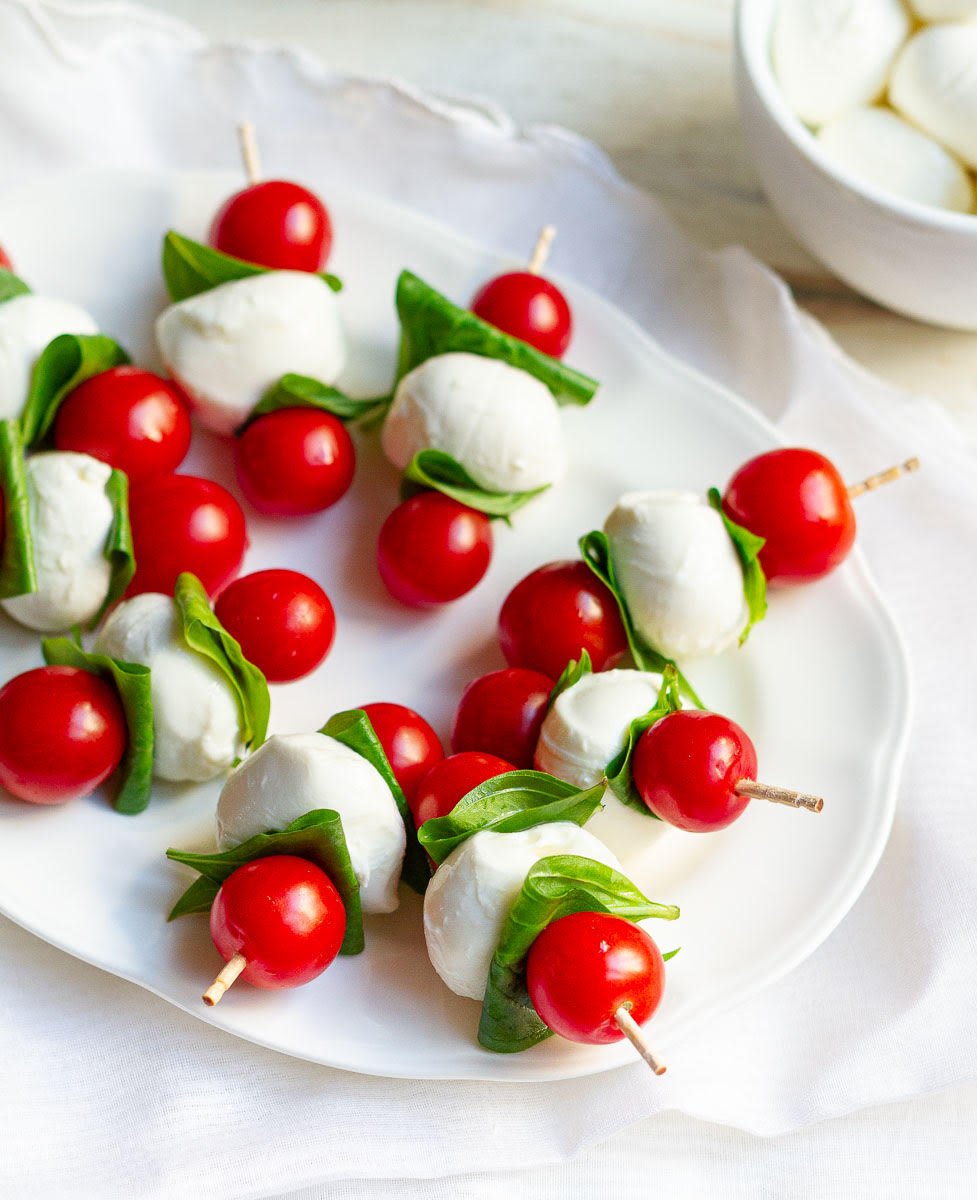  Caprese Salad Skewers