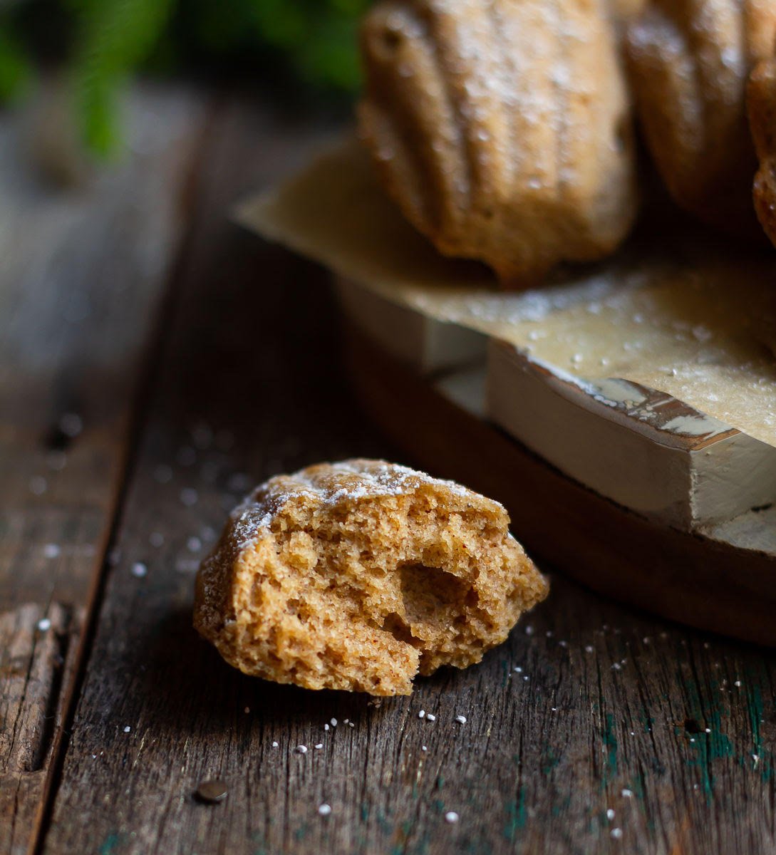 Spiced Brown Butter Madeleines