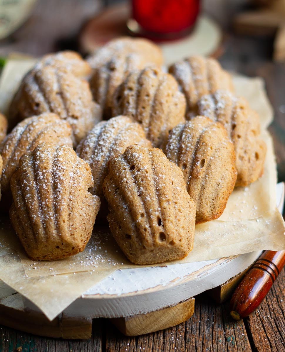 Spiced Brown Butter Madeleines