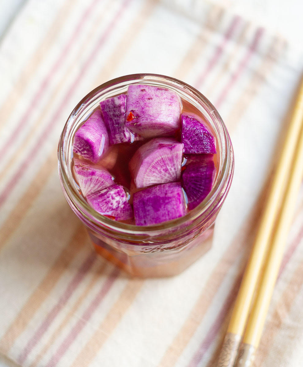 Korean Pickled Radish