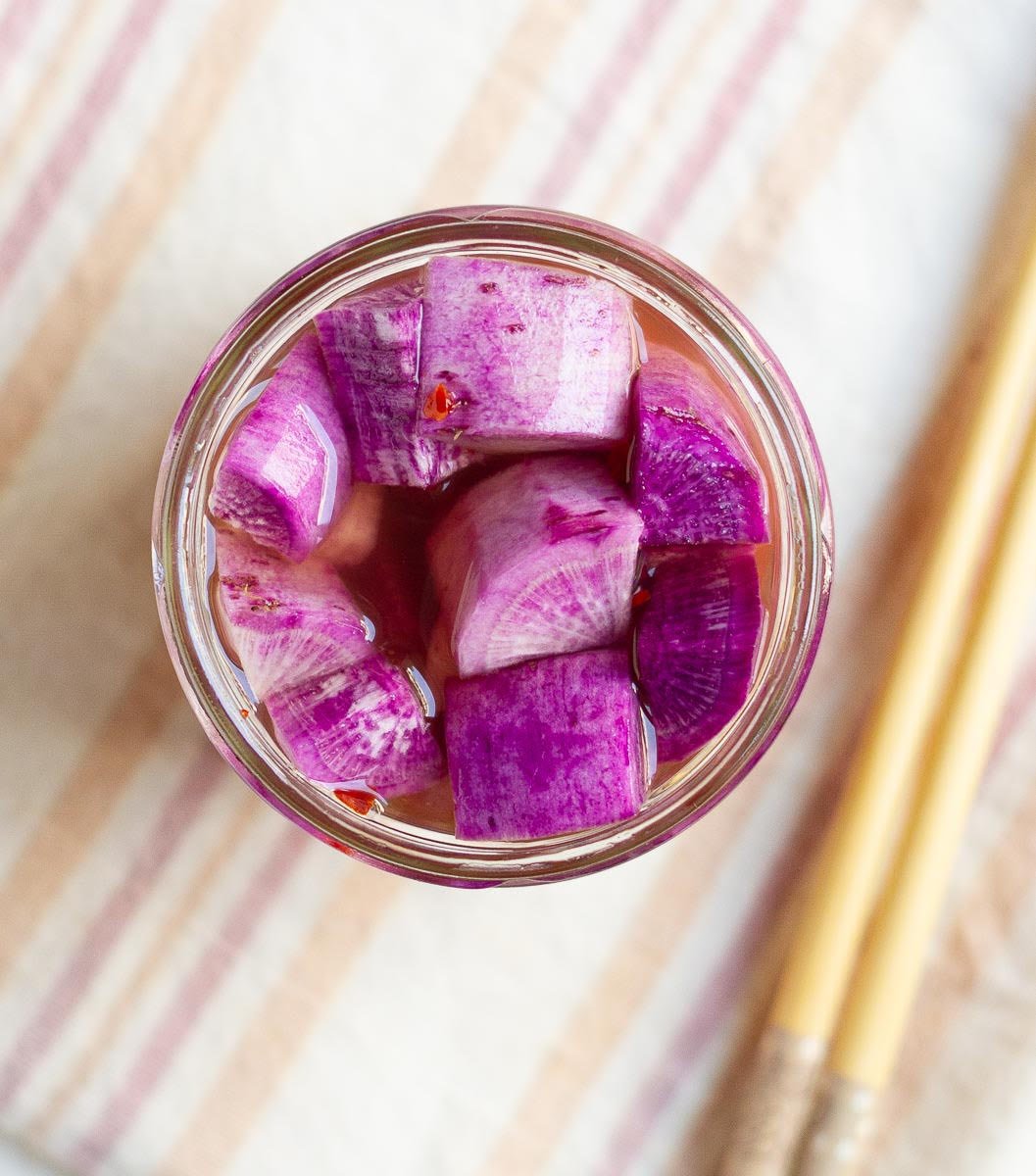 Korean Pickled Radish