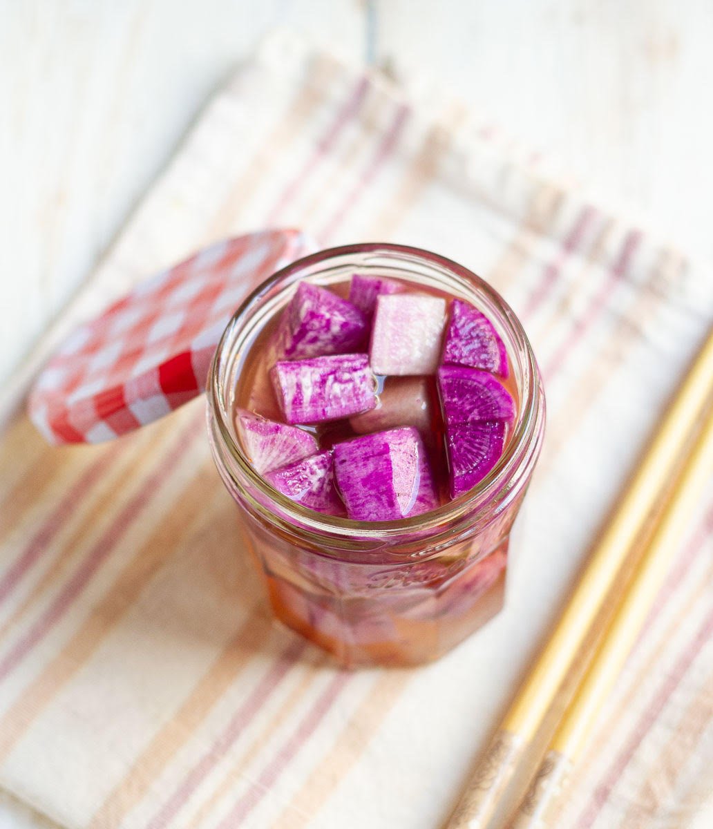 Korean Pickled Radish