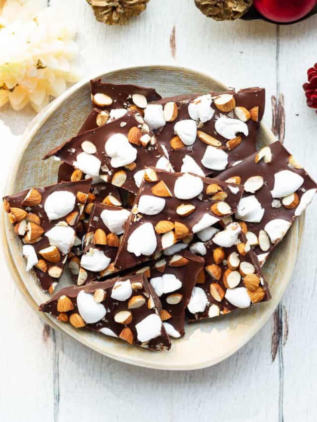 Rocky Road Chocolate Bark Recipe