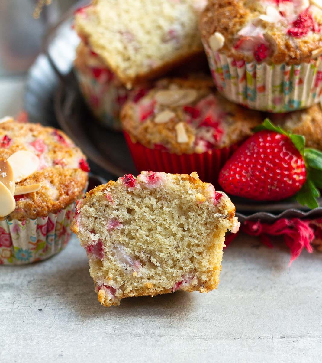 Strawberry Banana Muffins