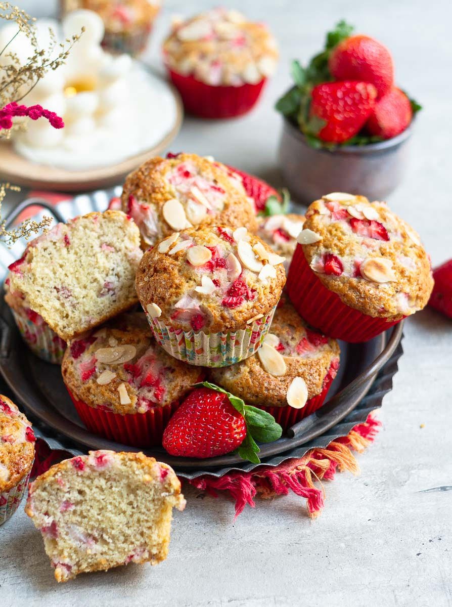 Strawberry Banana Muffins