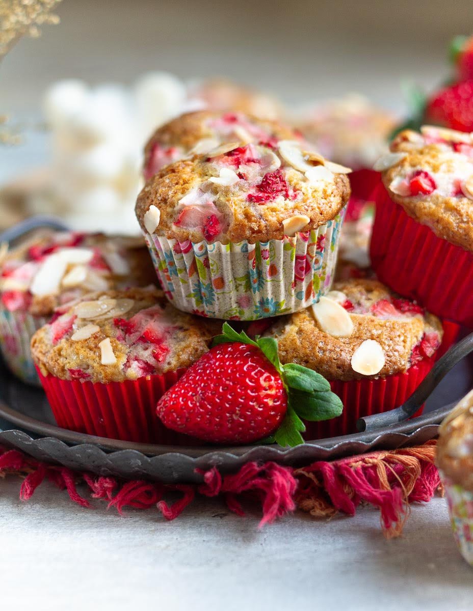 Strawberry Banana Muffins