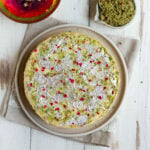 Thandai Cheesecake - Eggless Cheesecake