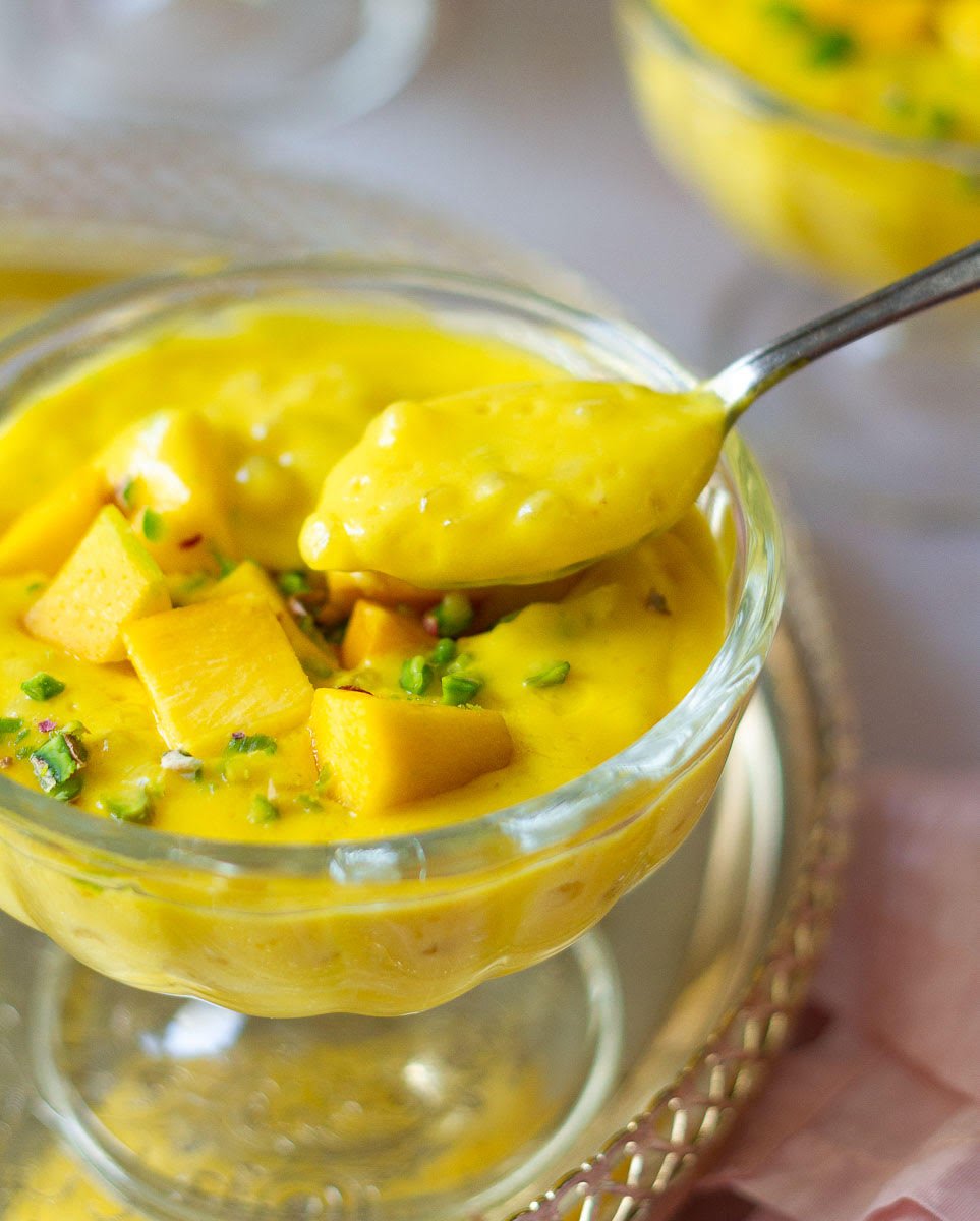 Mango Sago Dessert- Tapioca Pudding 