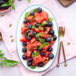 Watermelon Blueberry Salad