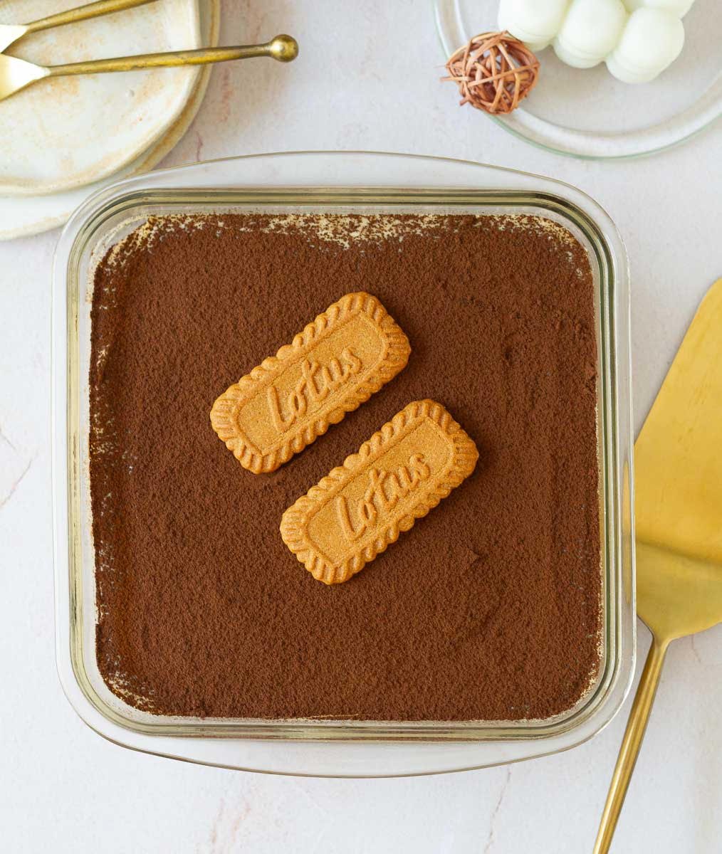 Easy Biscoff Tiramisu