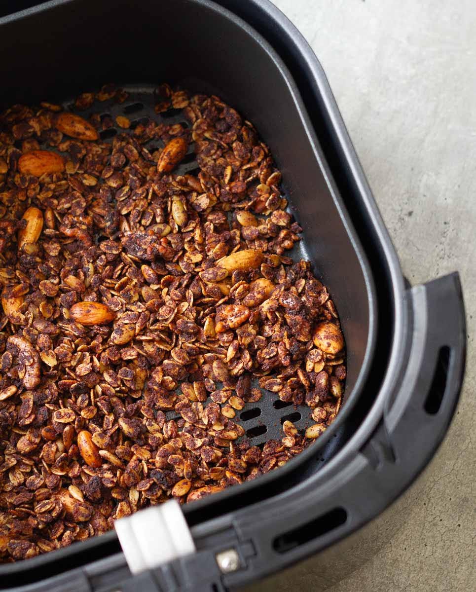 Baked granola in air fryer