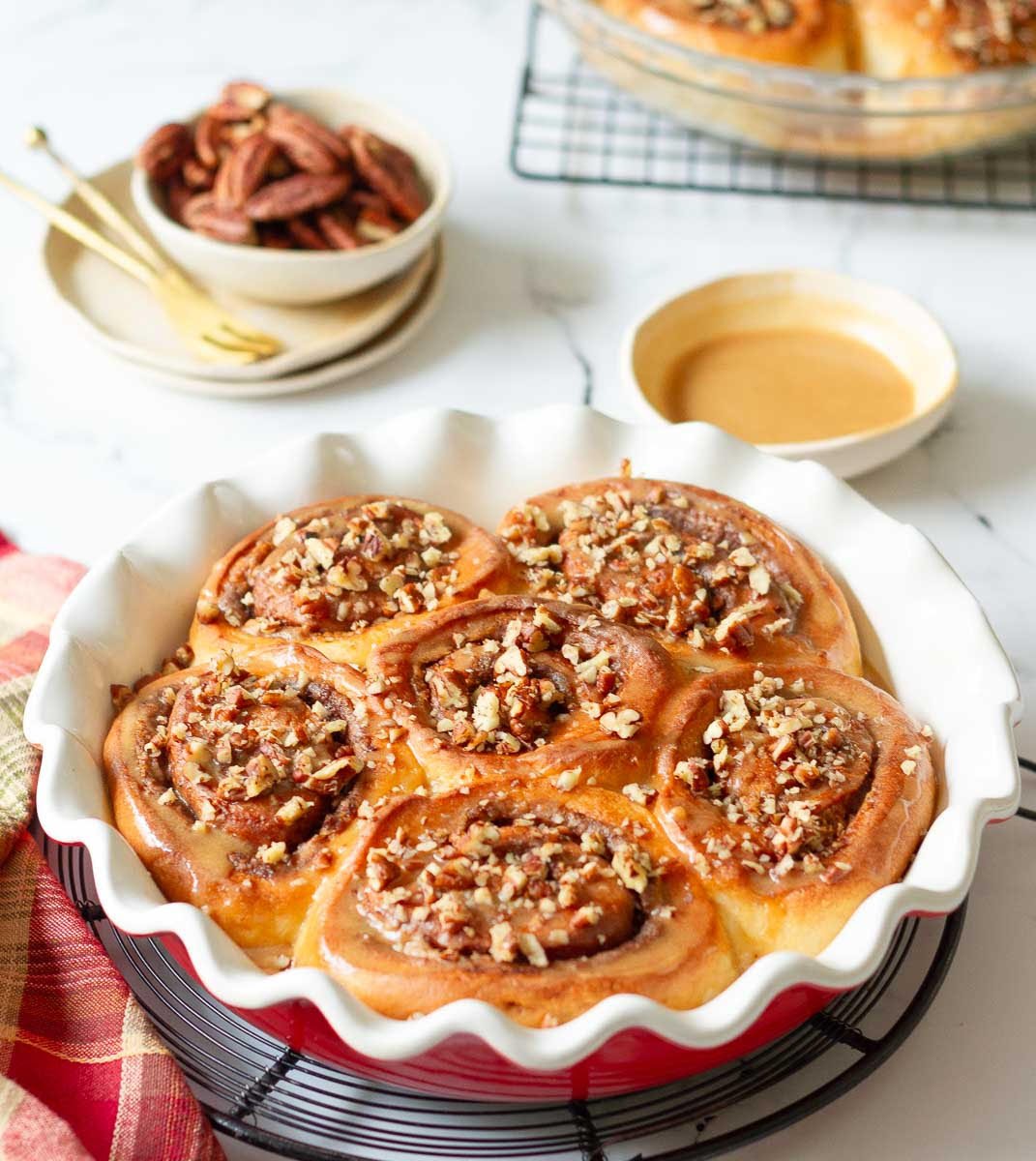 Biscoff Cinnamon Rolls