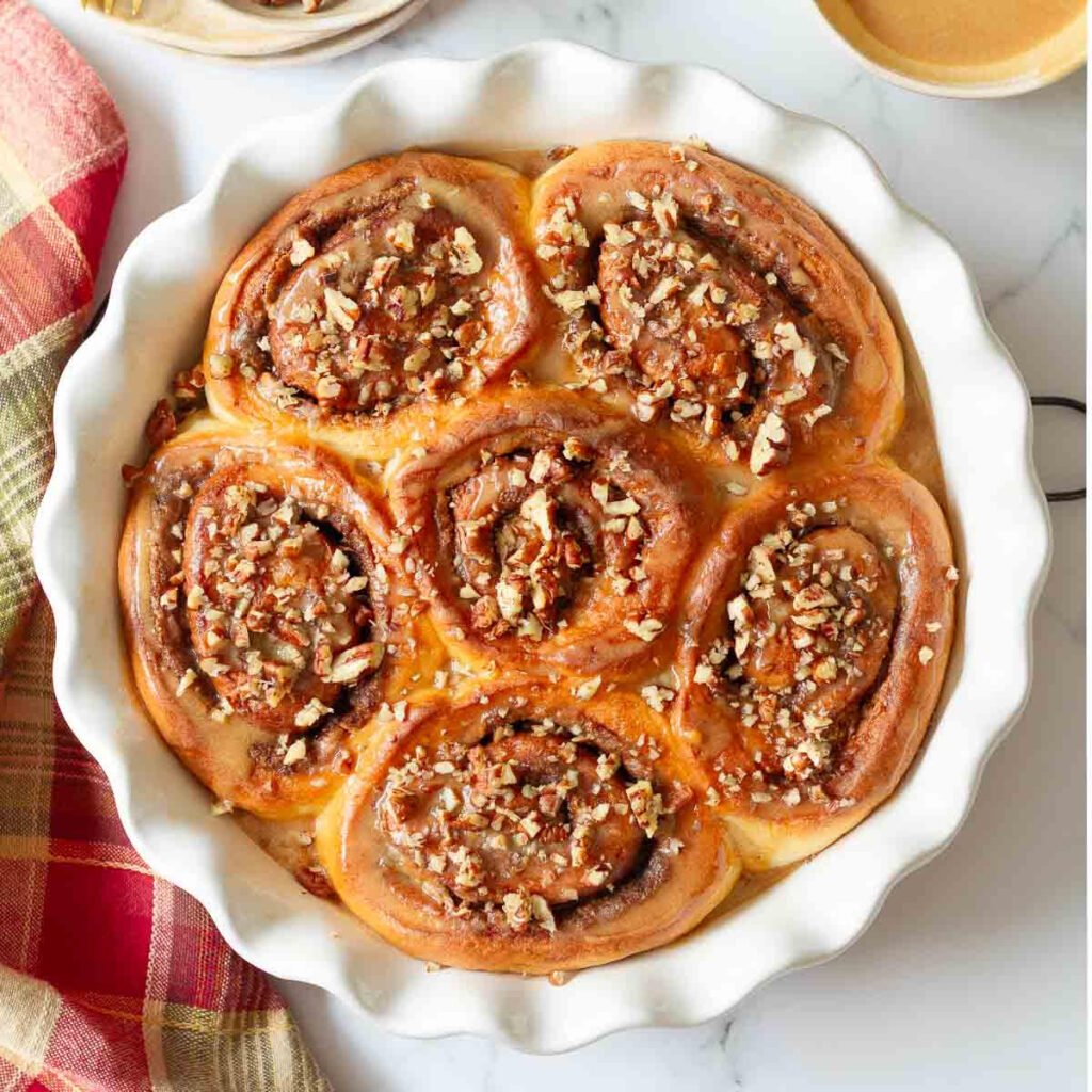Biscoff Cinnamon Rolls