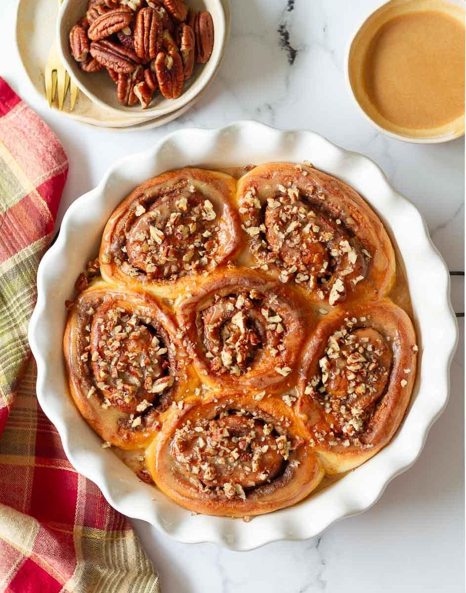 Biscoff Cinnamon Rolls