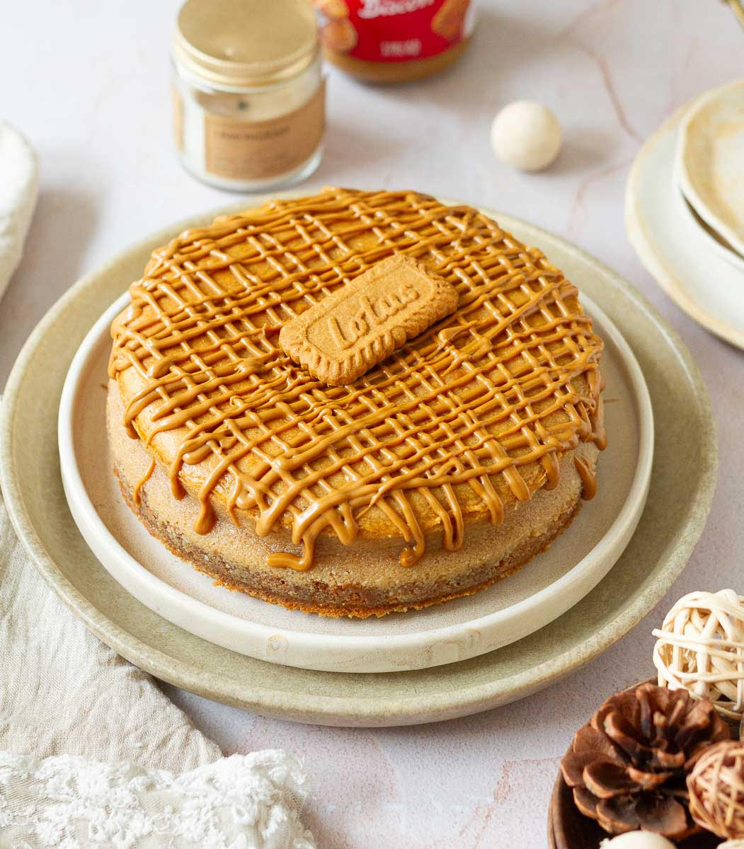 Easy Biscoff Cheesecake 