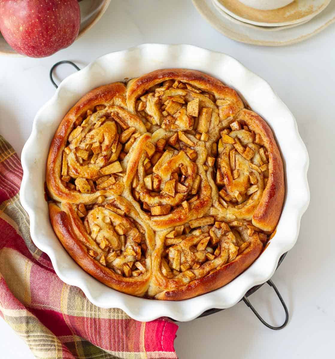 Apple Pie Cinnamon Rolls