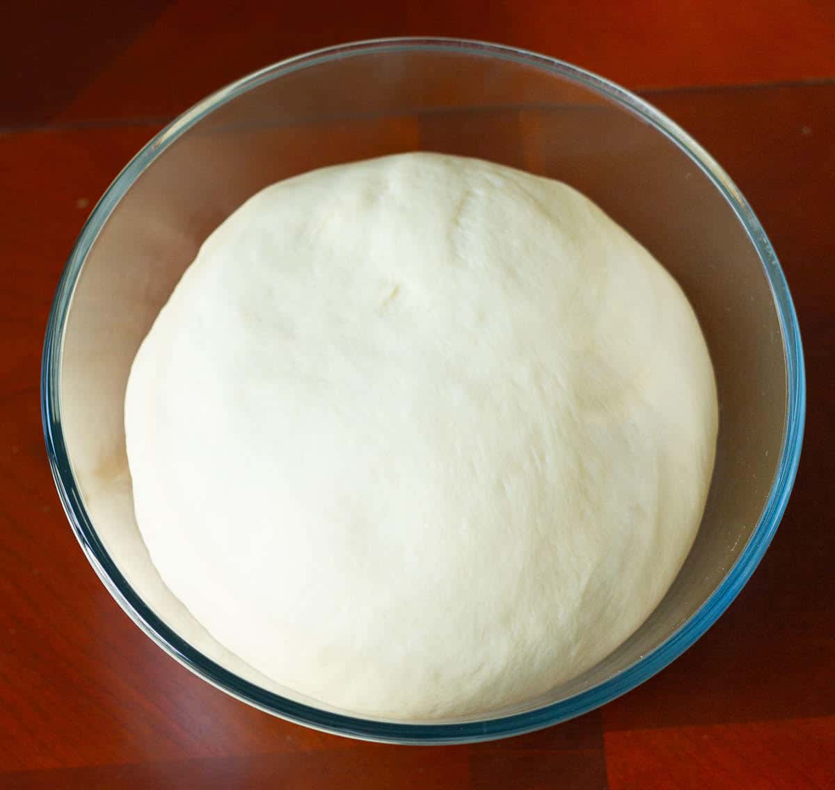 Proofed dough