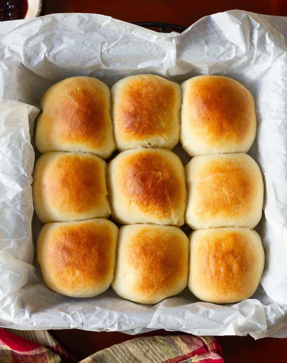 Condensed Milk Bread Rolls