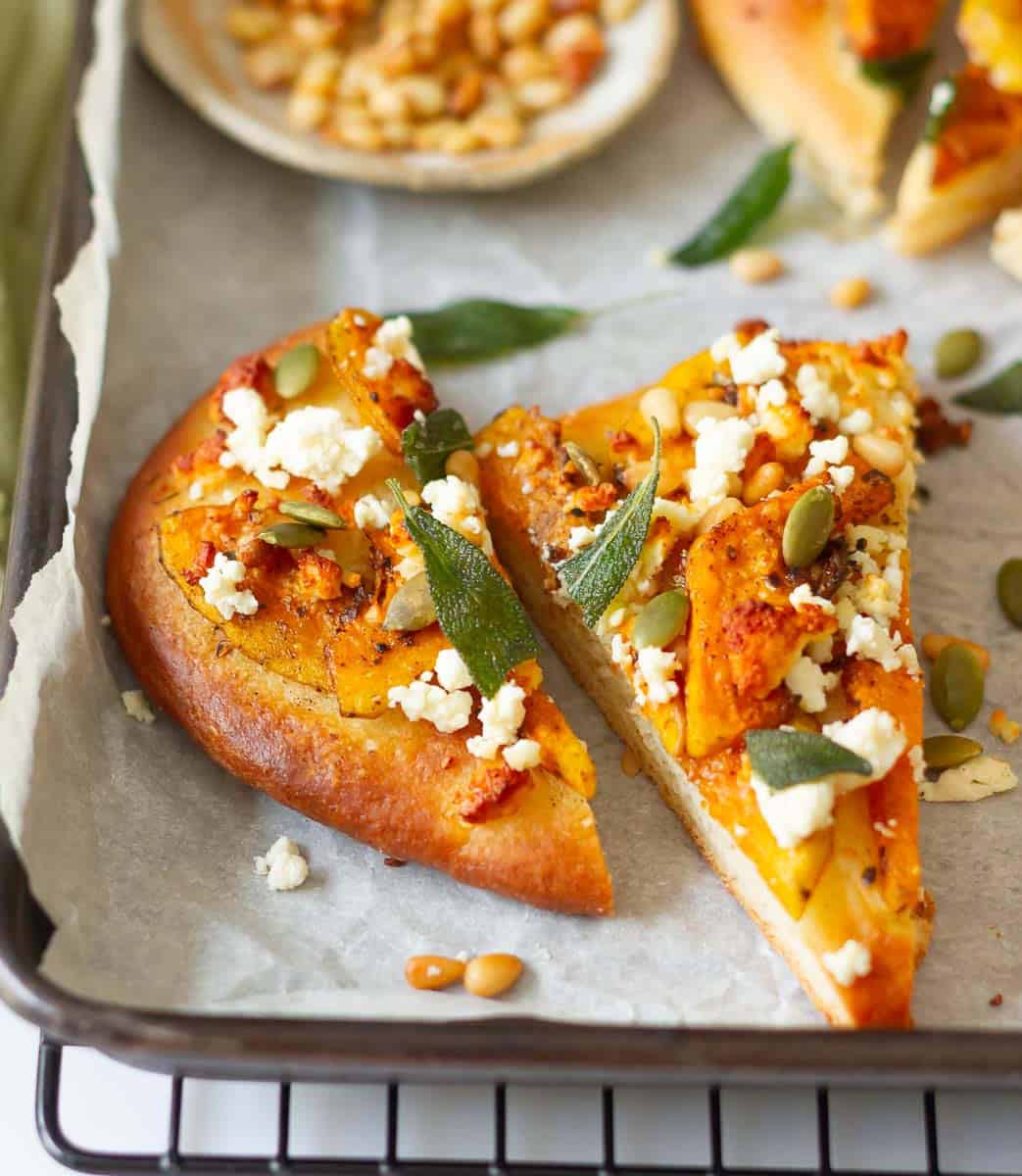 Butternut Squash Flatbread Pizza