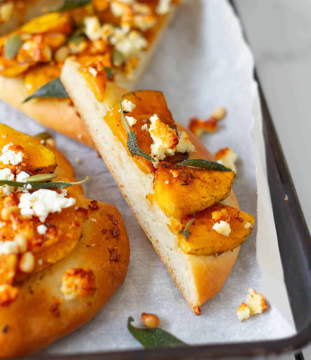 Butternut Squash Flatbread Pizza