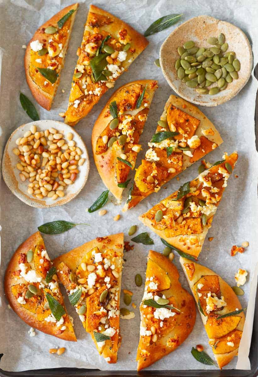 Butternut Squash Flatbread Pizza