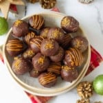 3 Ingredient Biscoff Truffles with Chocolate