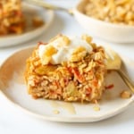 Carrot Cake Baked Oats Recipe