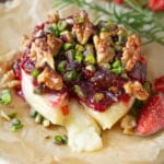 Easy Baked Brie with Fig Jam