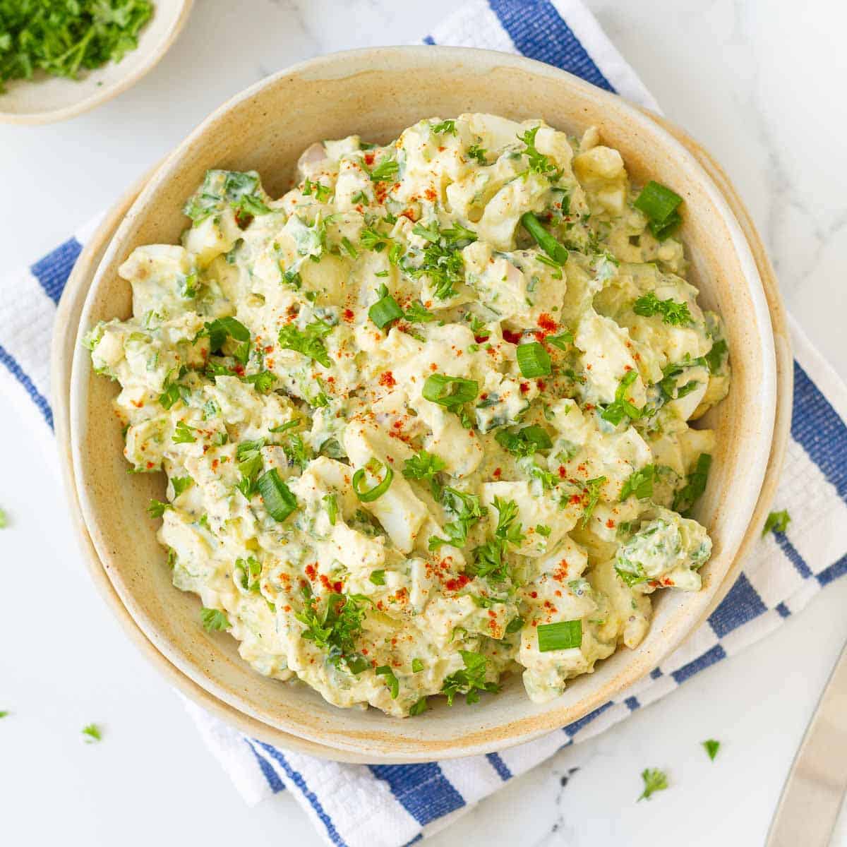 Easy Avocado Egg Salad (No Mayo)