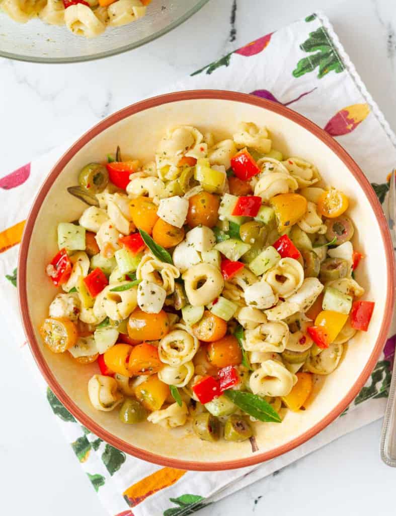 Italian Tortellini Pasta Salad