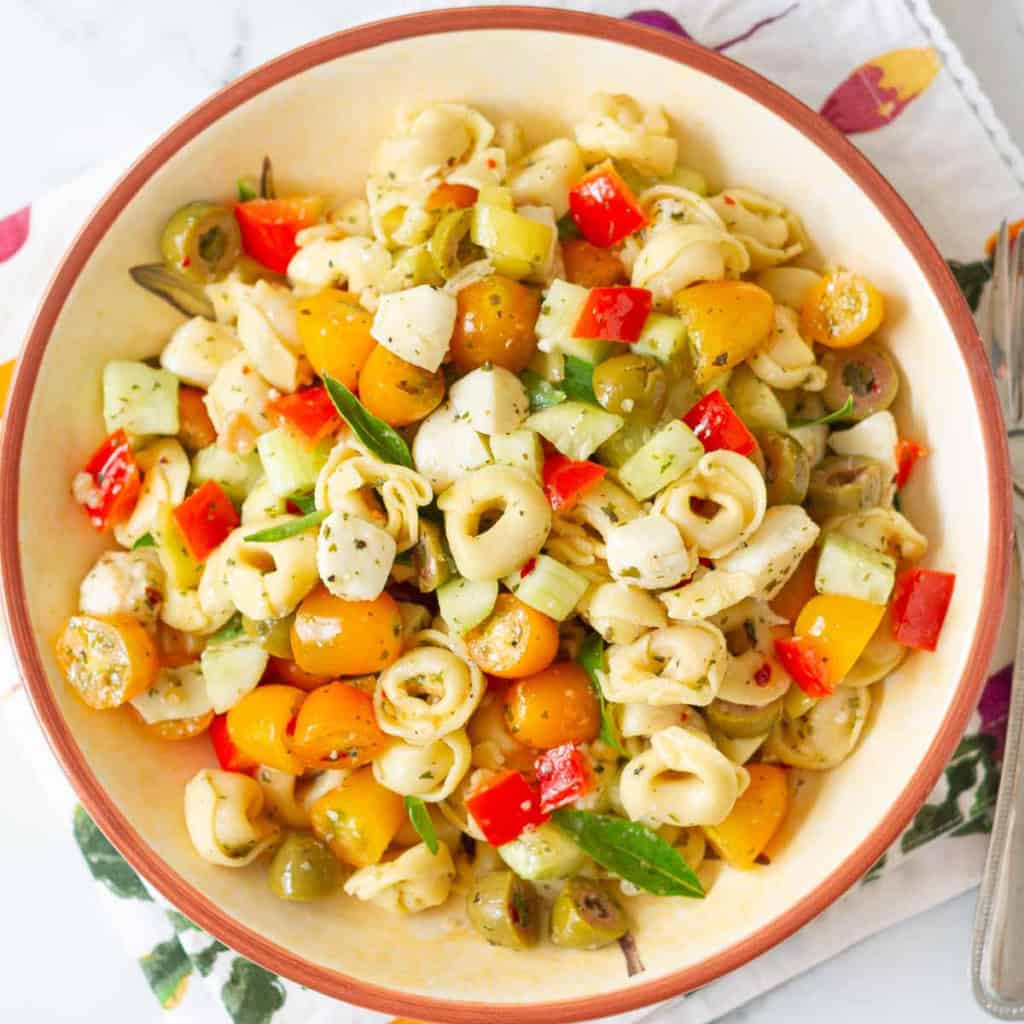 Italian Tortellini Pasta Salad