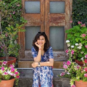 Natasha Minocha in her kitchen